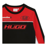 Hugo by Hugo Boss Kids Colorblock Racing Sweatshirt
