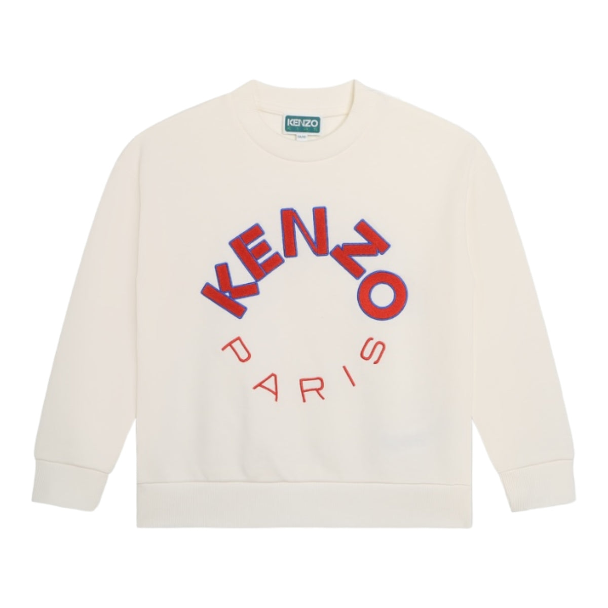 Kenzo Kids Embroidered Logo Fleece Sweatshirt