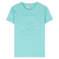Moschino Kids Embossed Bear Logo T-Shirt