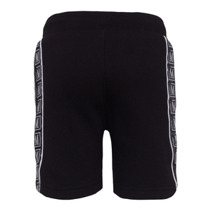 MDB Brand Kids Logo Tape Shorts - Black w/ Basic Color Logo