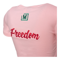 MDB Brand Kid's Freedom Embroidered Logo Short Sleeve T-Shirt