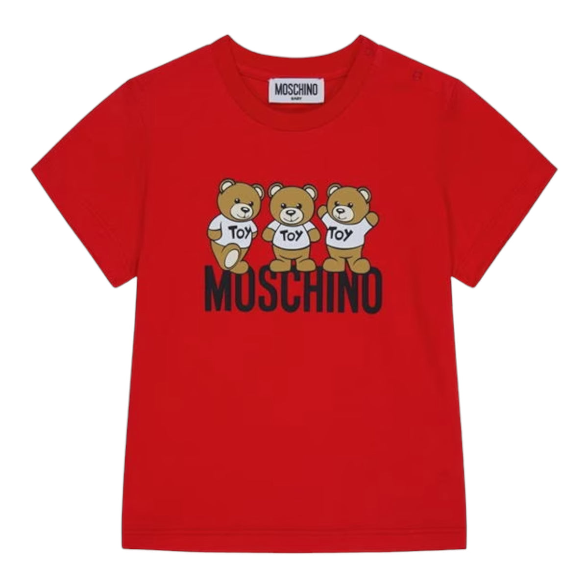 Moschino Kids Baby's Triple Teddy Bears Logo T-Shirt