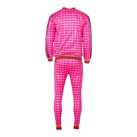 MDB Brand Men's All Over Monogram Logo Print Track Set - Neon Colors
