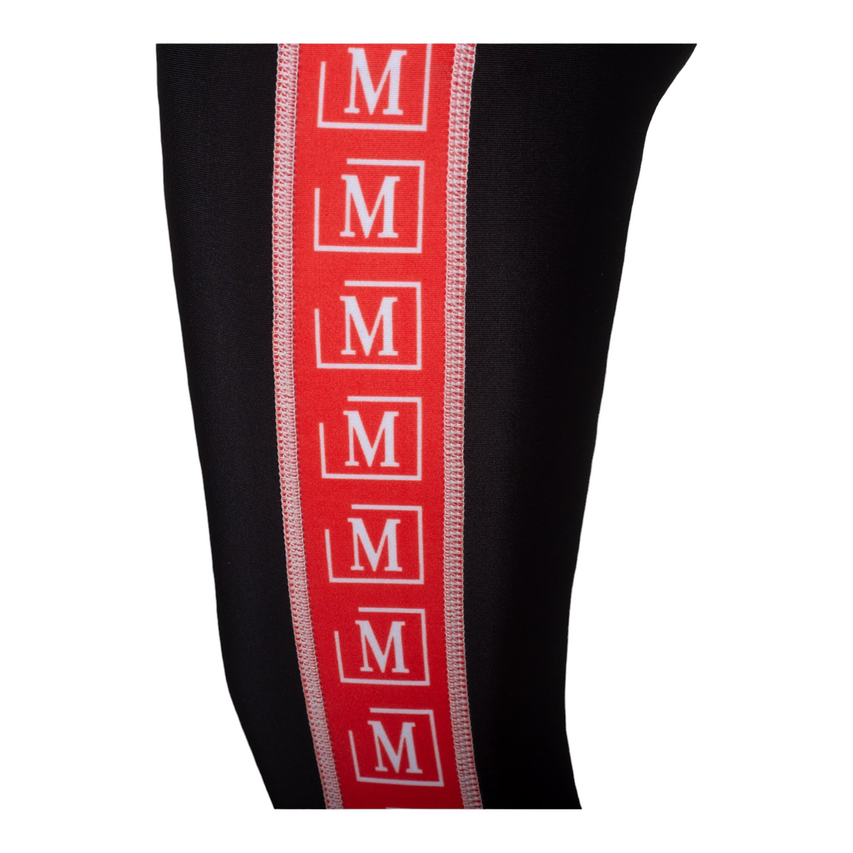 MDB Brand Kid's Logo Tape Leggings - Vivid Color