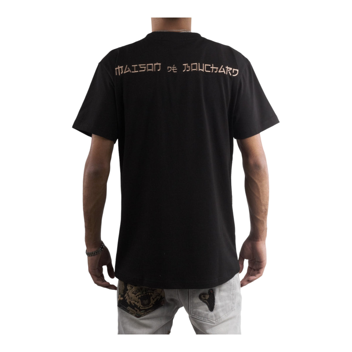 MDB Couture Gallery Threads Short Sleeve Top - Black Theme