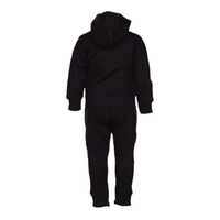 MDB Brand Kid's Classic Hooded Fleece Sweatsuit - Black