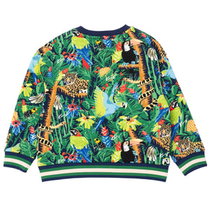 Kenzo Kids Tropical Print Sweatshirt