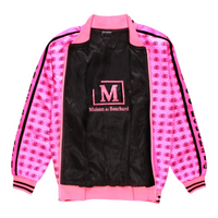 MDB Brand Men's All Over Monogram Logo Print Track Set - Neon Colors