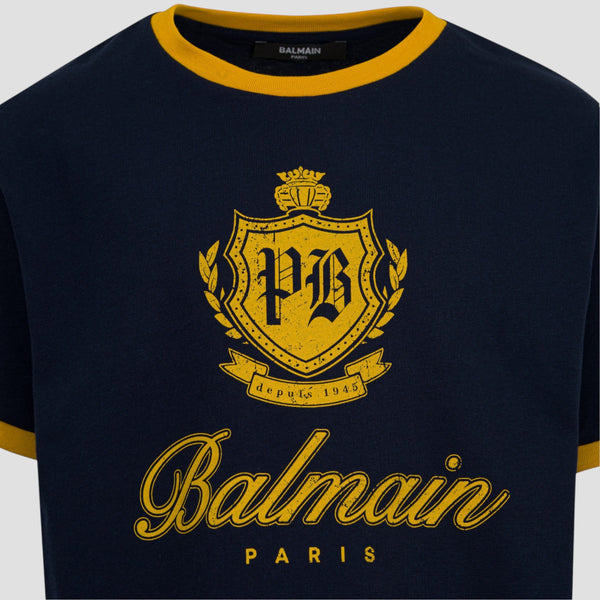 Balmain Kids Shield Logo T-Shirt