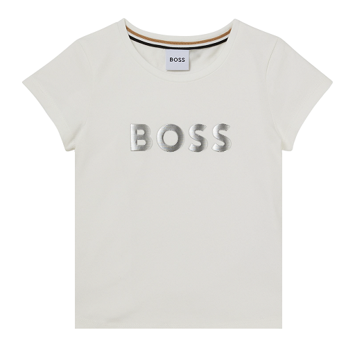 Hugo Boss Kids Shiny Logo T-shirt