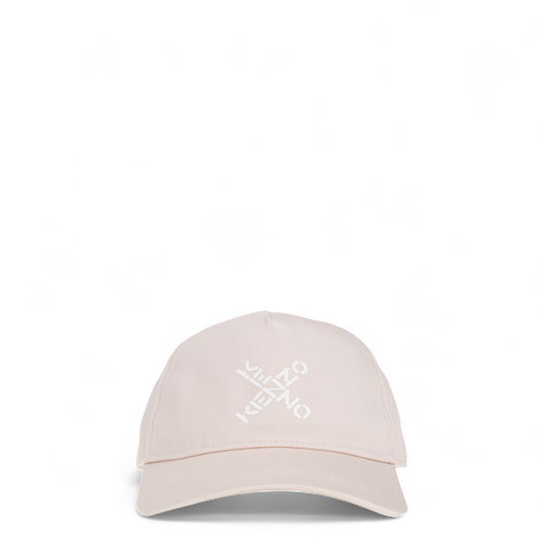 Kenzo Kids Cross Logo Pink Baseball Cap