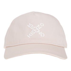 Kenzo Kids Cross Logo Pink Baseball Cap