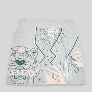 Kenzo Kids Tiger Logo Print Skirt
