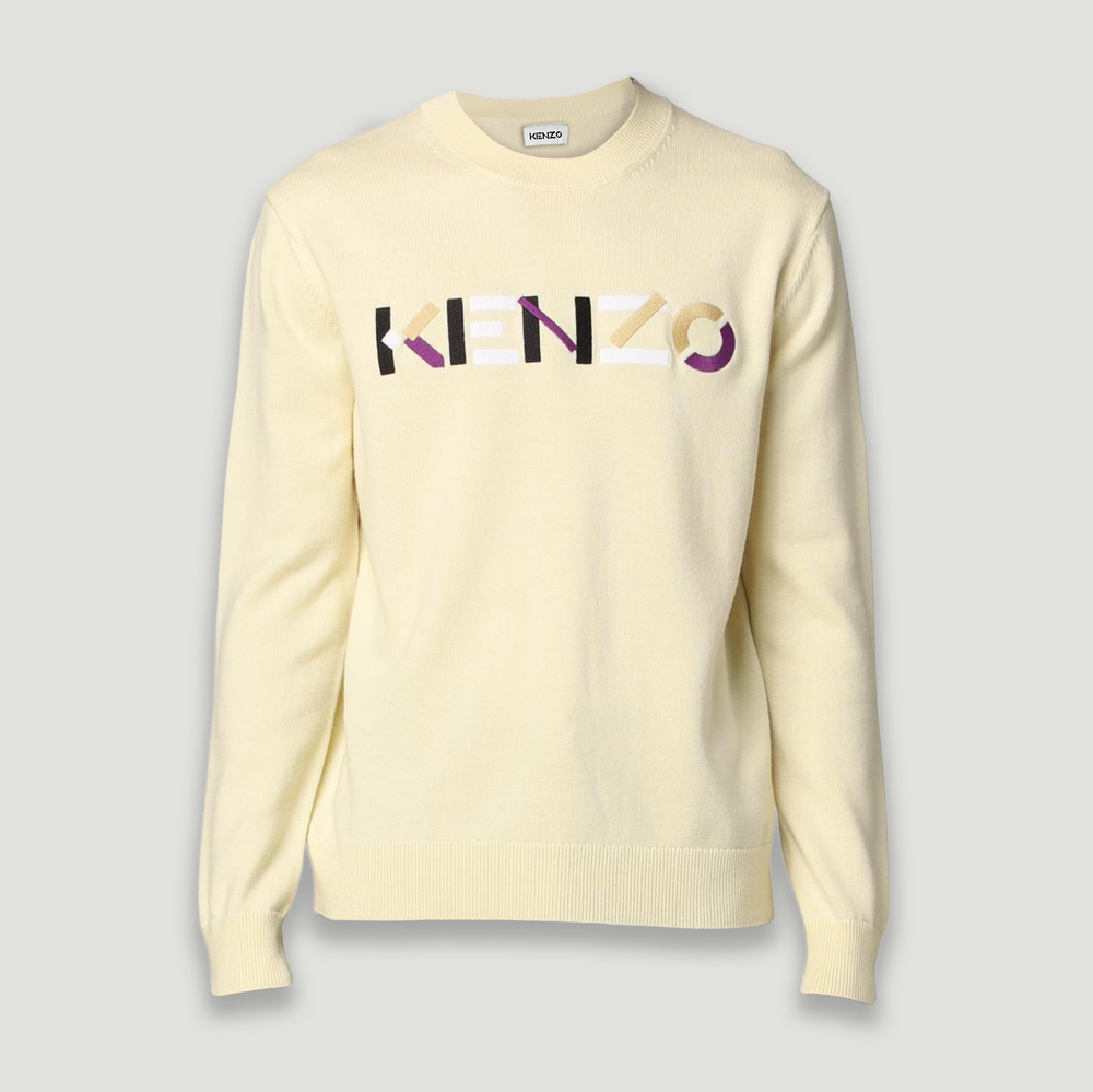 Kenzo Men's Logo Merino Wool Jumper Sweater