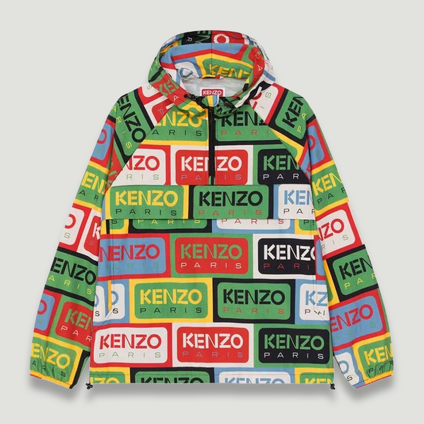 Kenzo Men's 'KENZO LABELS' Windbreaker Jacket