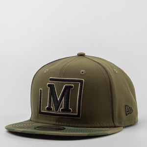 MDB Brand 9FIFTY Embroidered "M" Snapback Baseball Cap