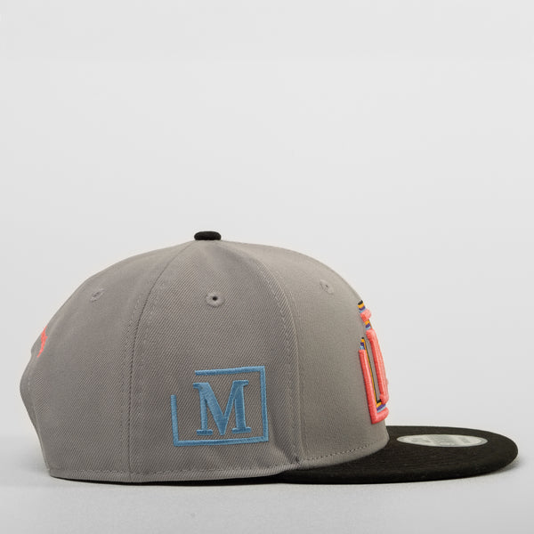 MDB Brand 9FIFTY Embroidered Multi "M" Snapback Cap