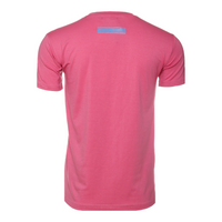 MDB Couture Men's Flocked M Logo T-Shirt - Pink