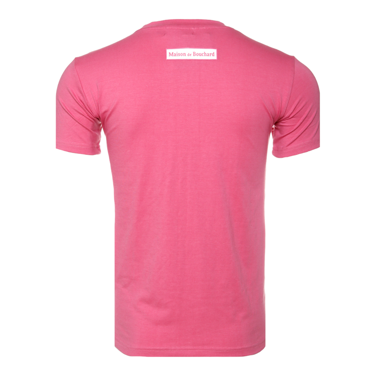 MDB Couture Men's Flocked M Logo T-Shirt - Pink