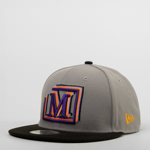 MDB Brand 9FIFTY Embroidered Multi "M" Snapback Cap