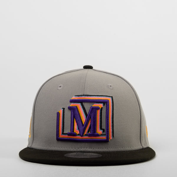 MDB Brand 9FIFTY Embroidered Multi "M" Snapback Cap