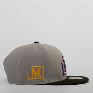 MDB Brand 9FIFTY Embroidered Multi "M" Snapback Cap