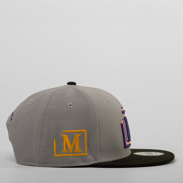 MDB Brand 9FIFTY Embroidered Multi "M" Snapback Cap