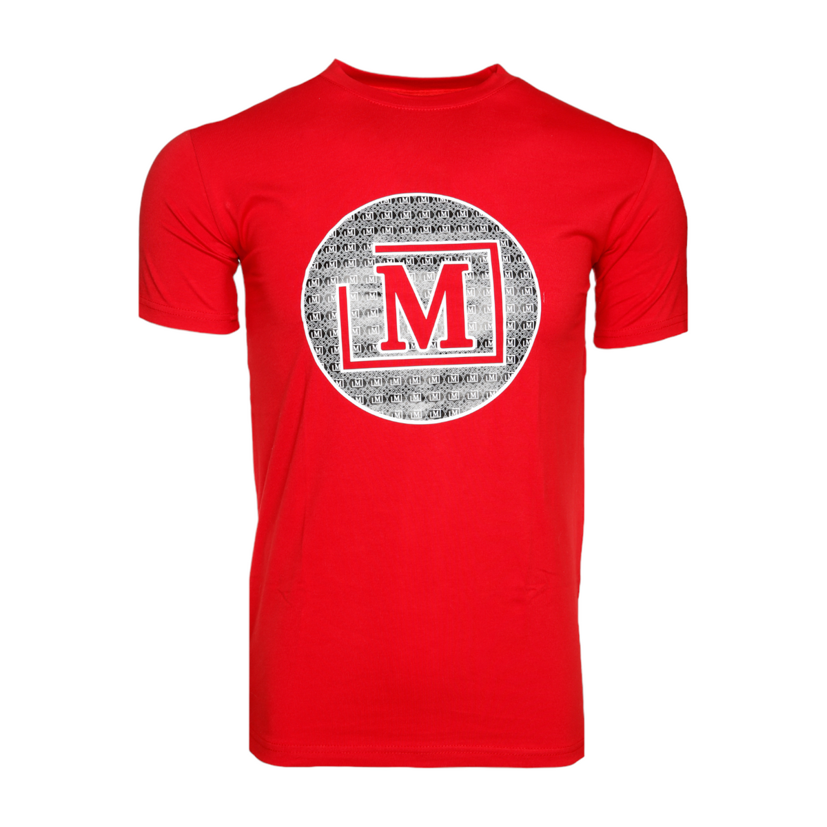 MDB Brand Men's Summer Circle AOP Logo Tee - Basic Color