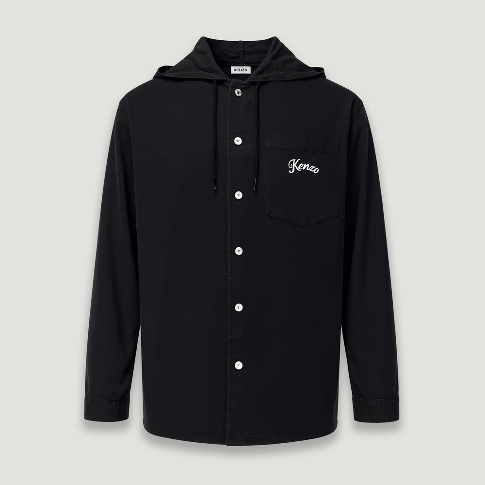 Kenzo Men's Bamboo Tiger Hoodie Shirt