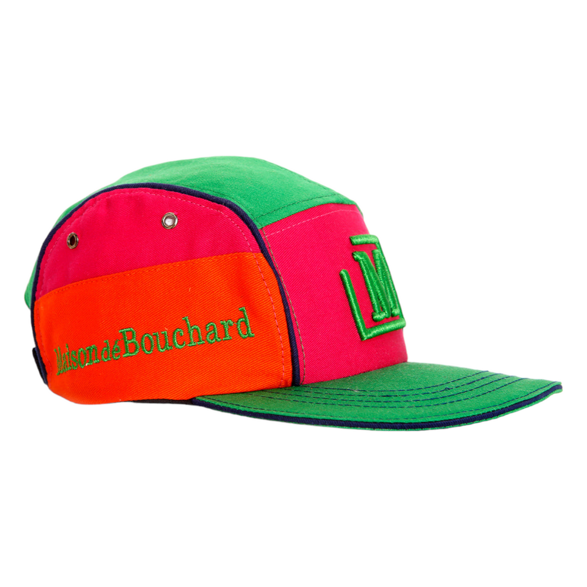 MDB Brand Six Panel Hat - Playful Color