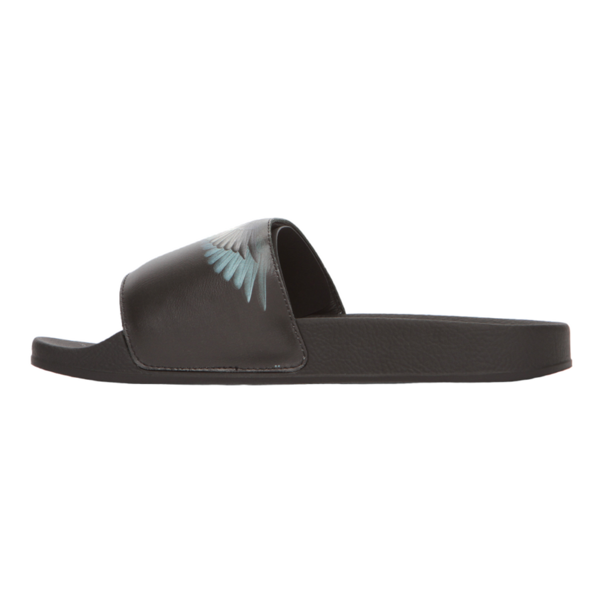 Marcelo Burlon Wings Men s Leather Slides Maison d Bouchard