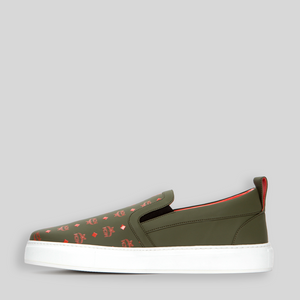 MCM Men's Visetos Slip-On Sneakers