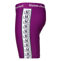 MDB Brand Women's Tape Logo Biker Shorts - Basic Color