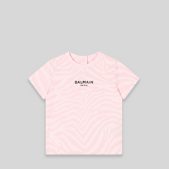 Balmain Kids Toddler's Zebra Print Graphic T-Shirt