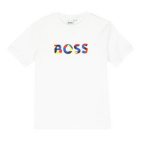 Hugo Boss Kids Multi Color Logo T-Shirt