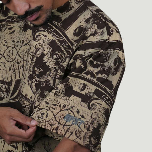 Hidden Treasures 'Sanctum' Oversized T-Shirt