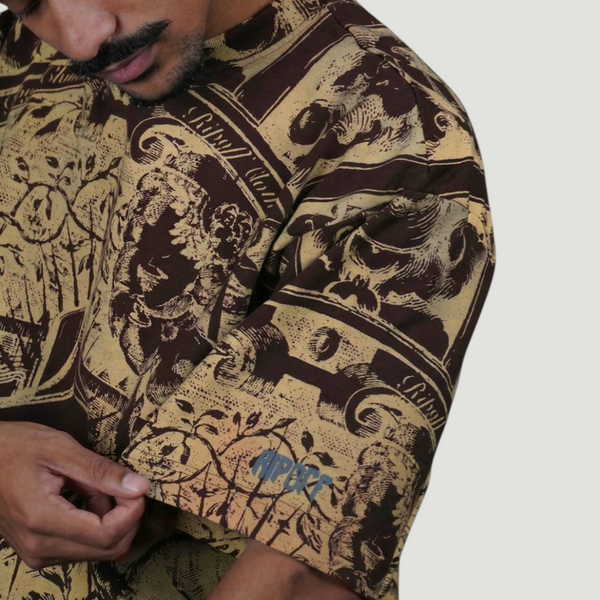 Hidden Treasures 'Sanctum' Oversized T-Shirt