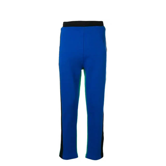 Kenzo Men's Color Paneled Sweatpants in Blue