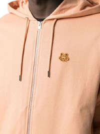 Kenzo Men's Tiger Crest Full-Zip Hoodie Sweatshirt