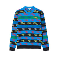 Kenzo Men's All-Over Jumping Tiger Print Sweater