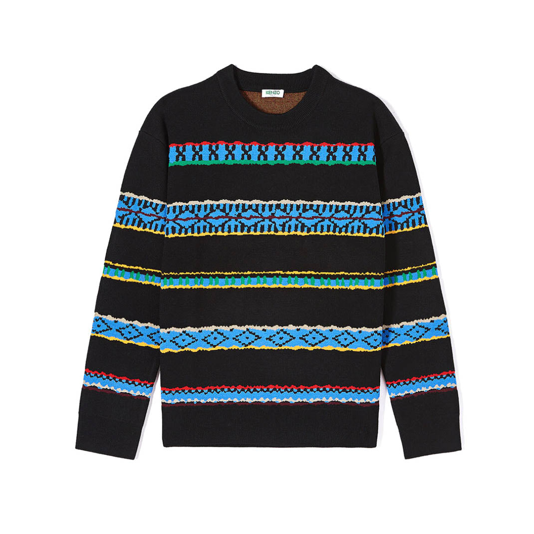 Kenzo Men's "Peruvian Stripes" Sweater