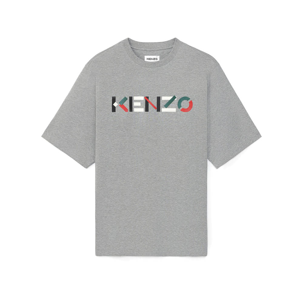 Kenzo Men's Multicolor Logo Skate T-Shirt