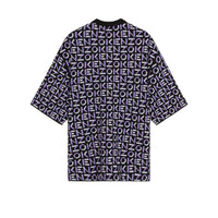 Kenzo Men's Oversize Monogram Short-Sleeve Jumper Shirt