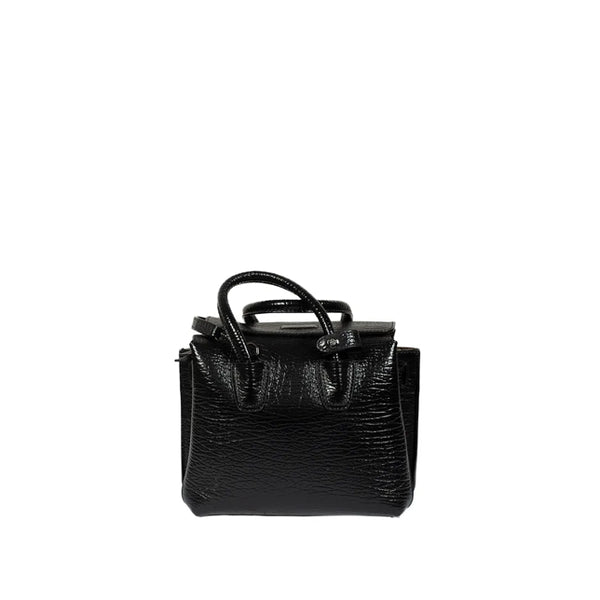 MCM Milla Pearl Studs Tote X Mini in Black