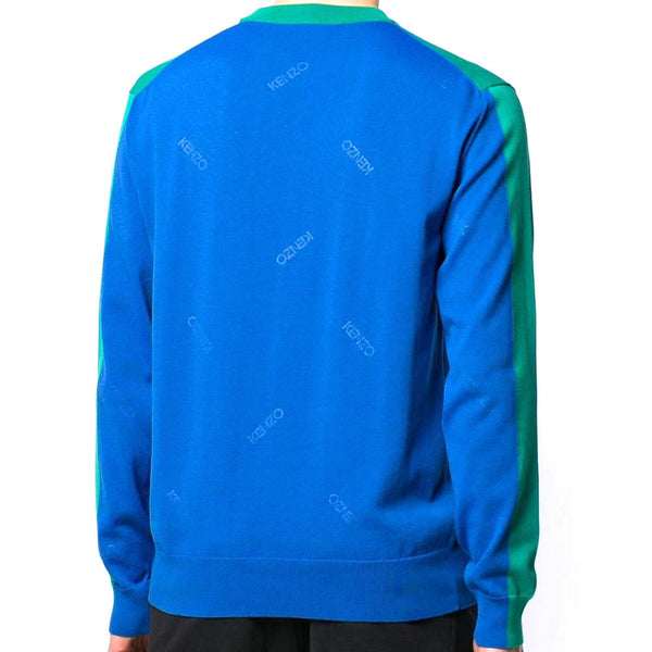 Kenzo Men's Color Block Striped Sweater
