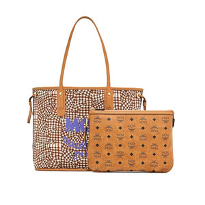 MCM Medium Reversible Liz Shopper in Visetos