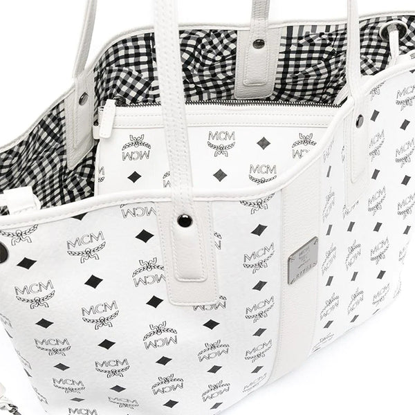 MCM Medium Reversible Liz Shopper in Visetos
