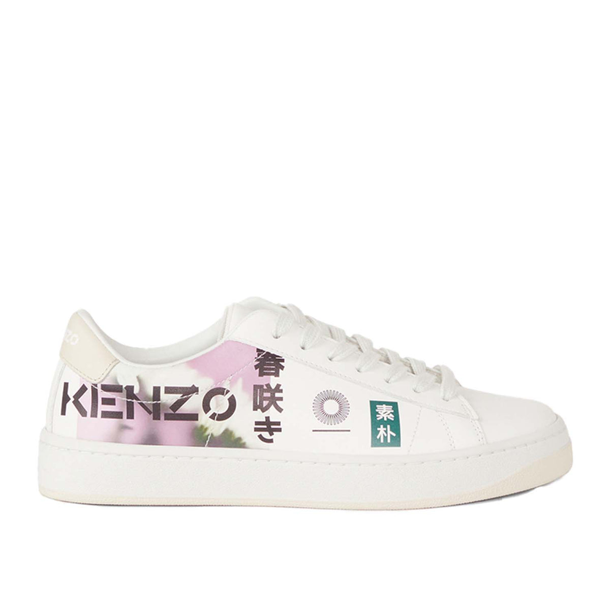 Kenzo Women's Kourt K Logo 'Floral' Sneakers