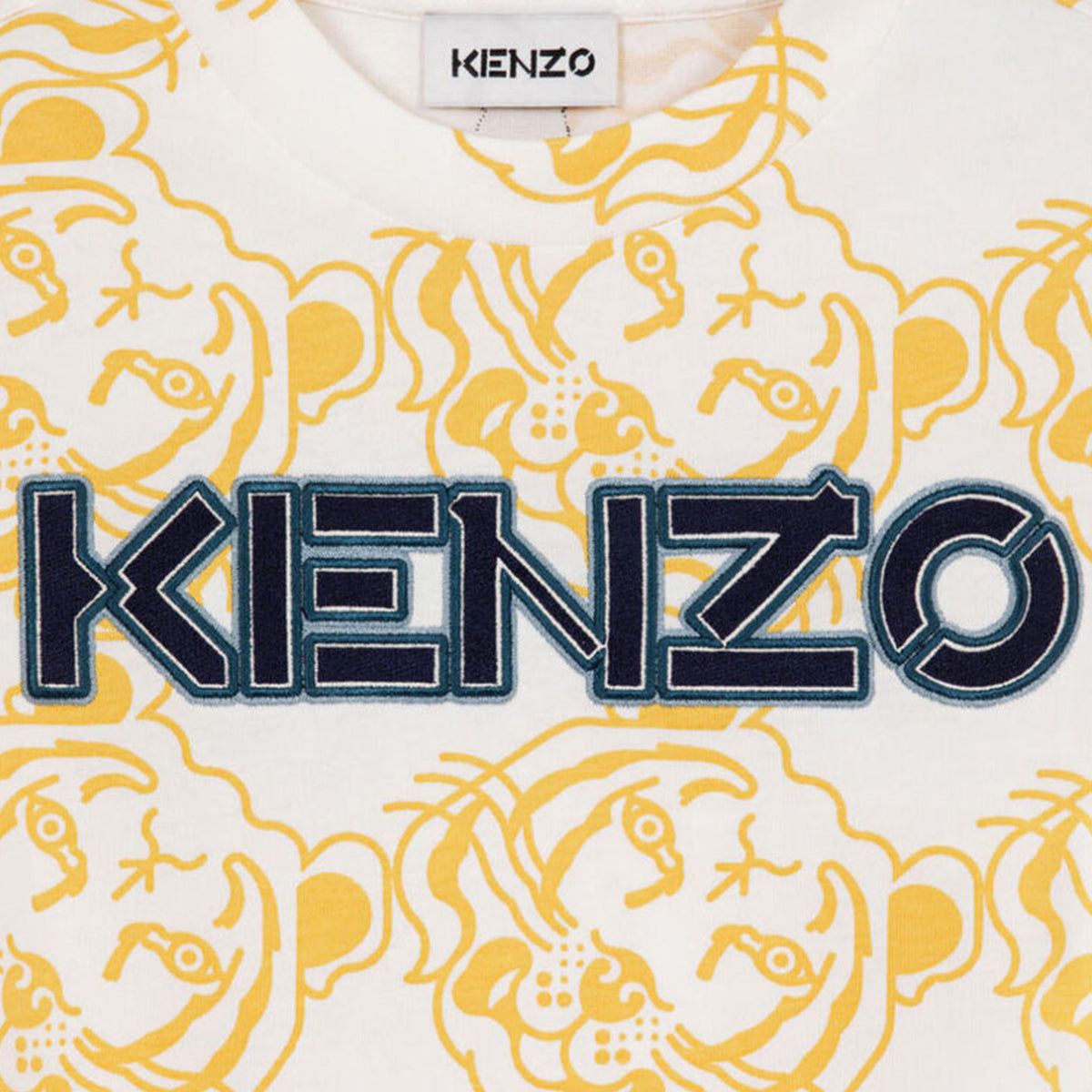 Kenzo Men's 'Year of The Tiger' Logo Oversize T-Shirt