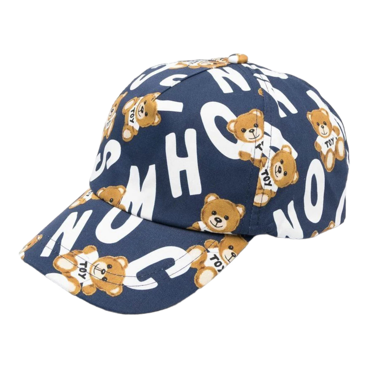 Moschino Kid's All Over Toy Bear Logo Cap